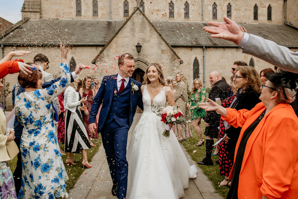 Megan & Alex May 2023 Real Weddings Flowers on Main Street