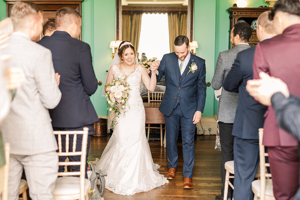 Sarah & Richard April 2023 Flowers on Main Street Real Weddings