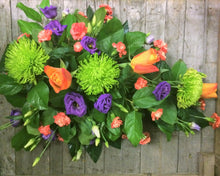 Vibrant Single Ended Funeral Spray